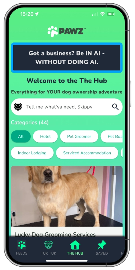 Pet Care App Screen 3